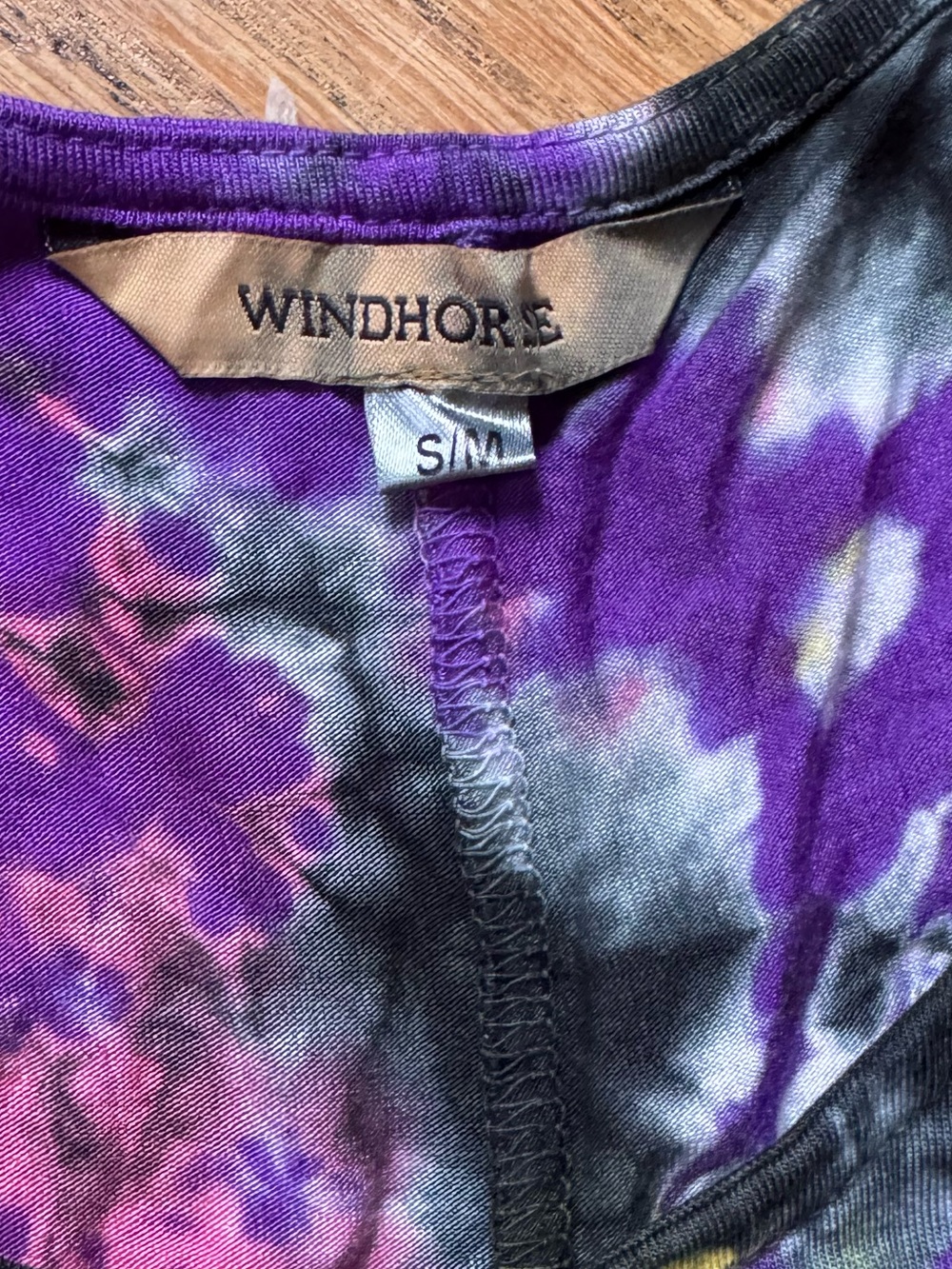 Sleeveless tie-dyed tank dress - Picture 5 of 10